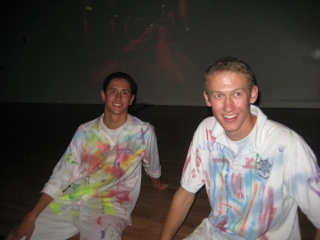 Harrison and his roommate, Stephen Chase